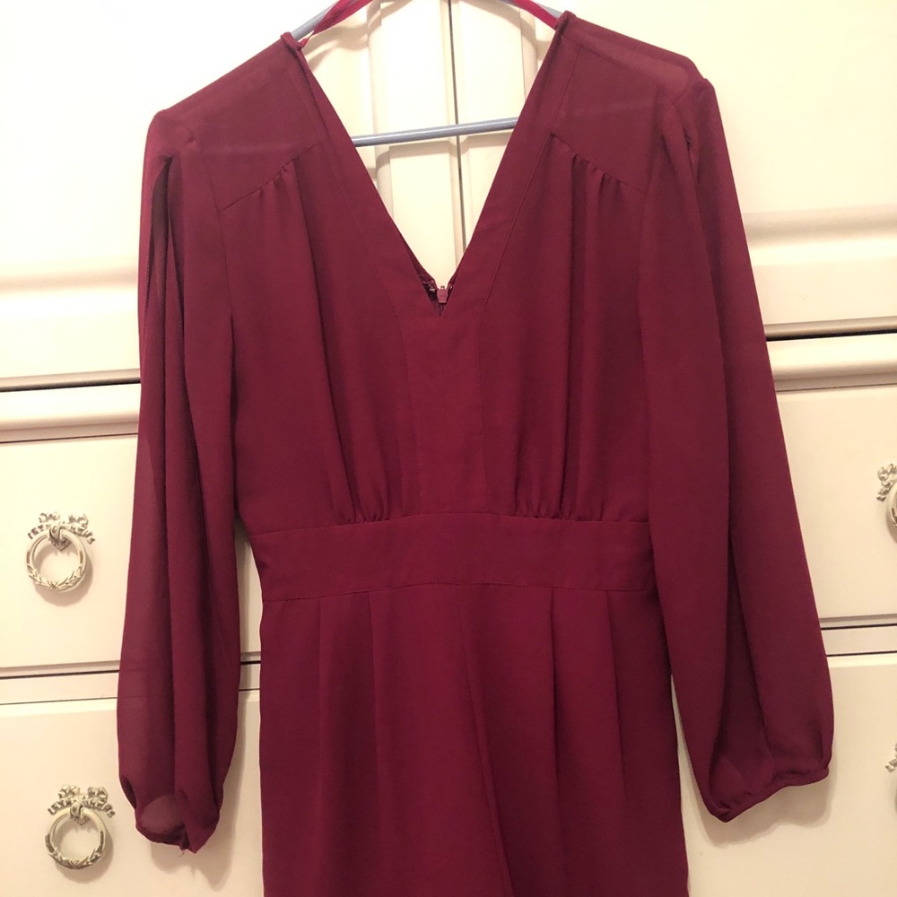 Purple romper